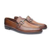 Brown Leather Loafers
